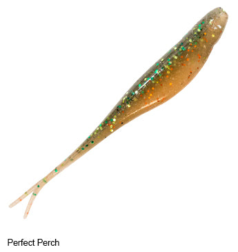 Perfect Perch scented Jerk Shadz brown with green and orange glitter specs