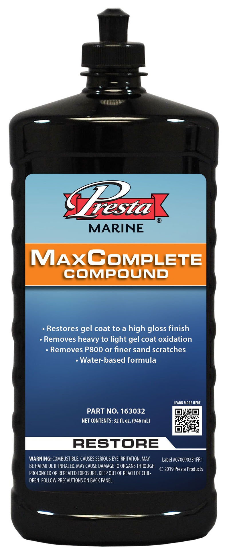 MaxComplete Compound 32 oz bottle