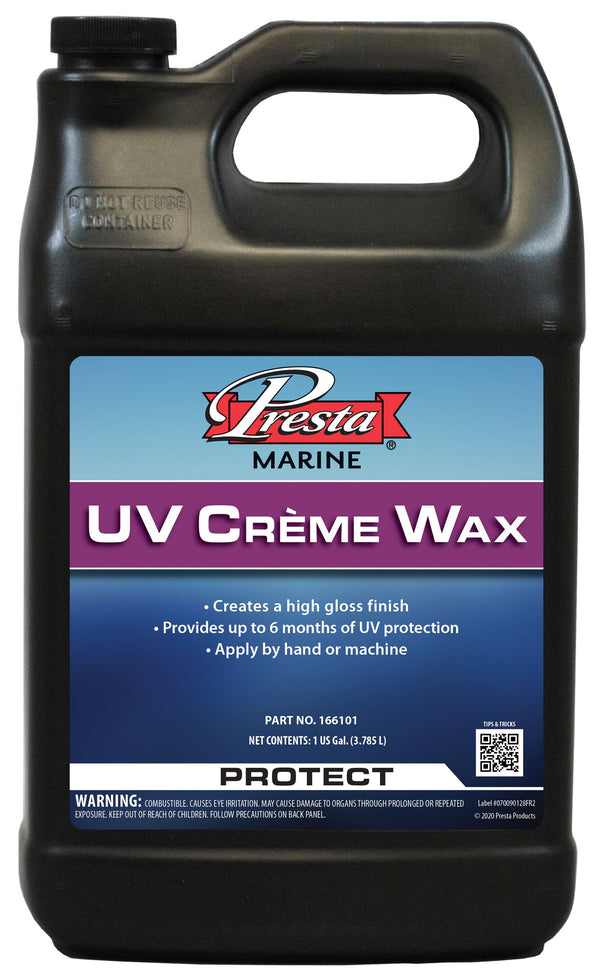 PRESTA MARINE UV Creme Wax 1 gallon jug