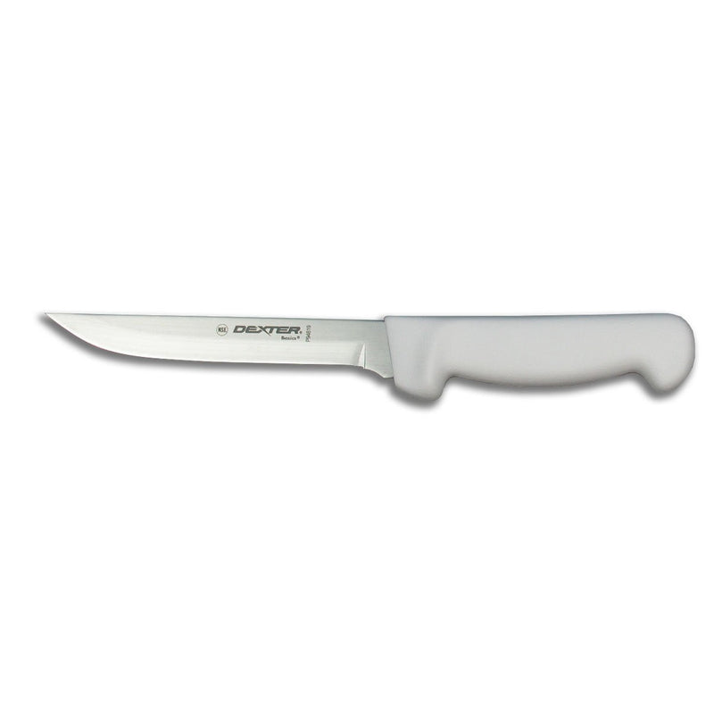 knife with white handle