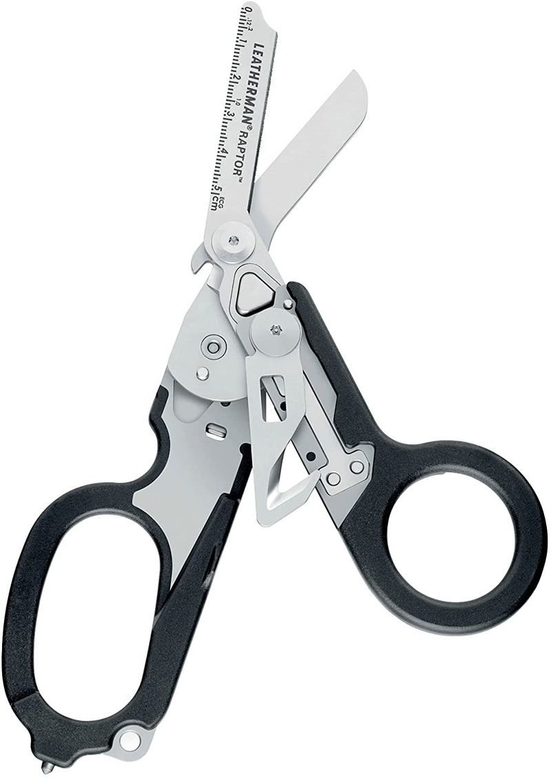 LEATHERMAN Raptor Shears with Molle Holster – Crook and LEATHERMAN Raptor Shears with Molle Holster – Crook and