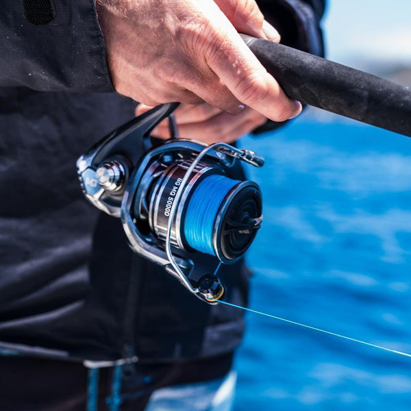 Lifestyle shot of reel in use