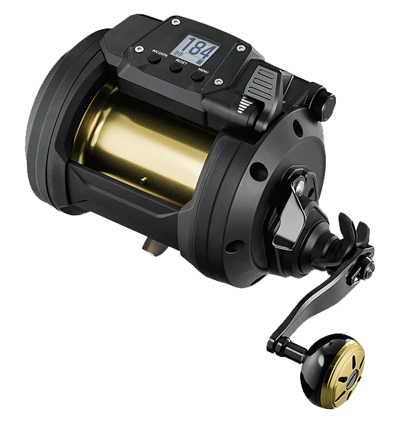 deep drop without an electric fishing reel Daiwa Tanacom 1200 6'6 60-150lb Rod Combo with Braid Braid line. Daiwa Tanacom 1200 Electric Reel