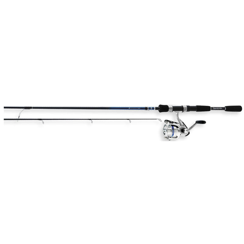 Daiwa D-Shock Freshwater Spinning Combo, Black