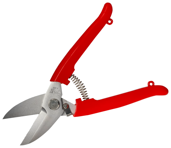 Manley 7" Stainless Steel Mono Nipper with red grips