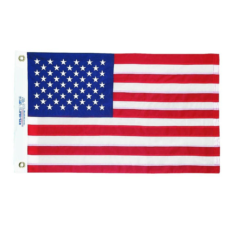 Sewn US flag