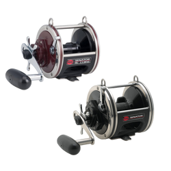 Penn 114H2 Special Senator Conventional Reels, Red/Black