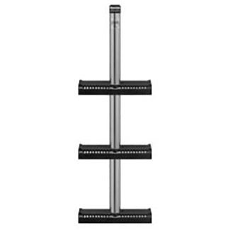 3-step ladder front faced.