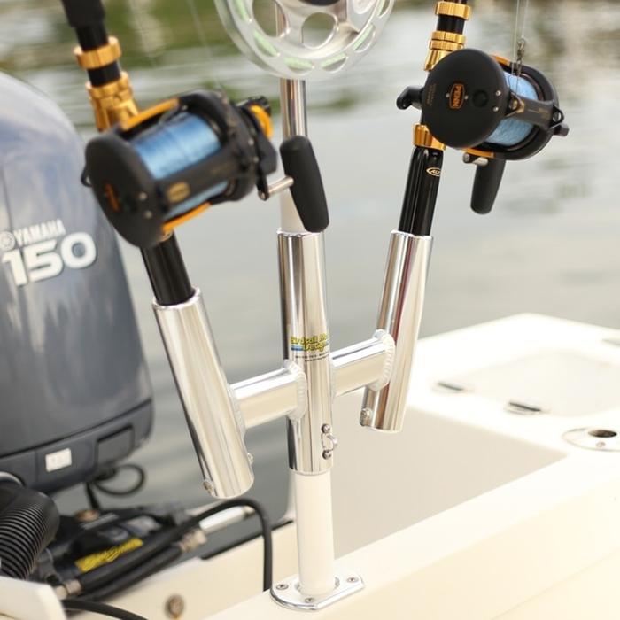 fishing rod holders at meanadds BIRDSALL MARINE Trident Rod Holder – Crook and Crook Fishing, Electronics, and Marine Supplies