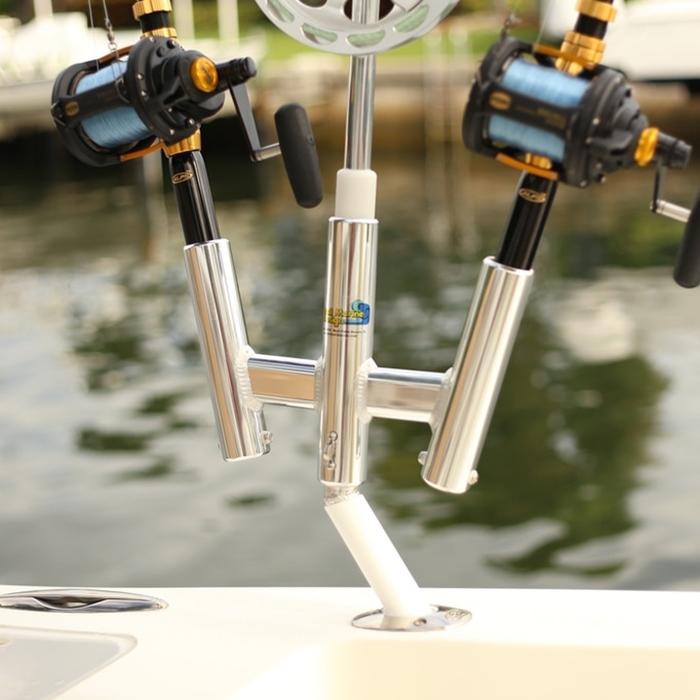 trident fishing rod holder BIRDSALL MARINE 30° Trident Rod Holder