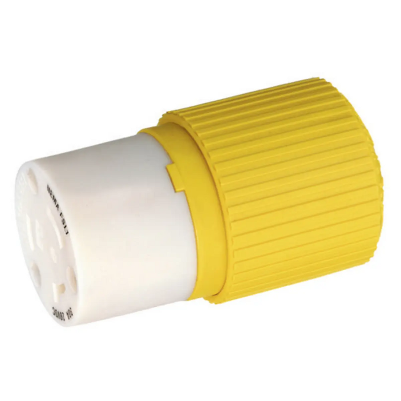 Yellow and white female connector