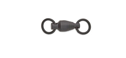 Black finish swivel with welded rings on both ends