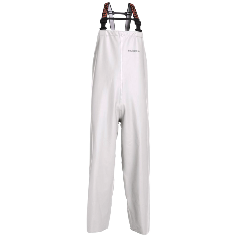 Grundens Men's Clipper 116 Bib Pants White Medium