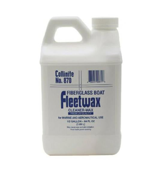 Gallon in white with blue font color of product labeling
