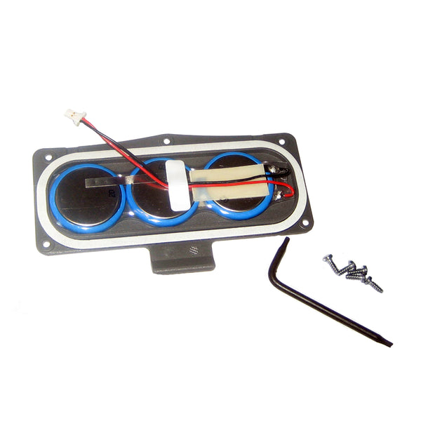Wire behind plate