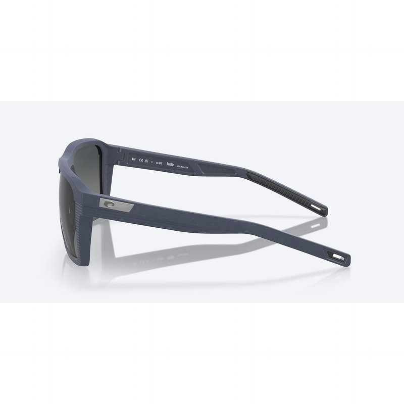 Side view Midnight Blue Frame Gray Gradient Lens