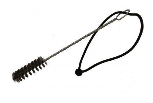 black stainless steel brush