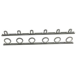 Du-Bro 1084 Trac-A-Rod Set 4' Holds 12 Rods Silver/White Du-Bro 1084 Trac-A-Rod Set 4' Holds 12 Rods Silver/White