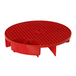 Red grate