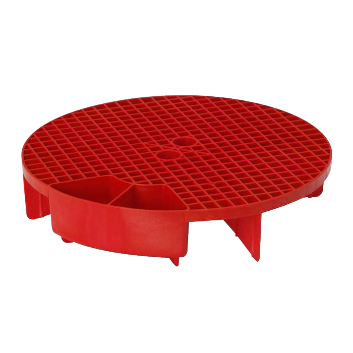 Red grate