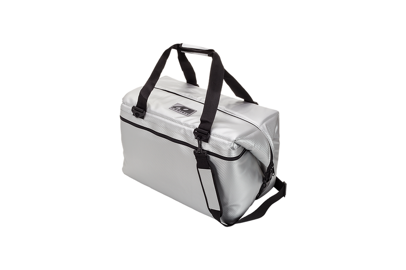 Carbon Series Cooler 48 Can Pack - Silver