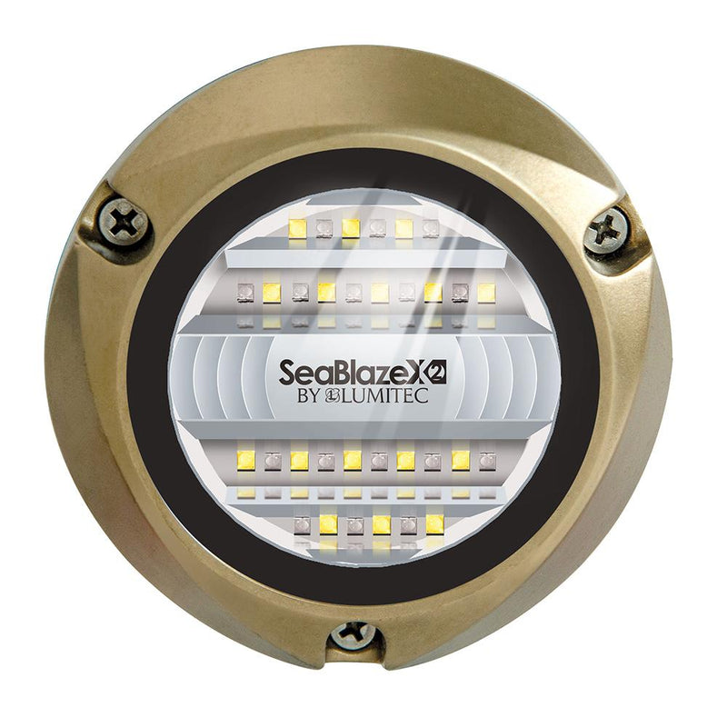 LUMITEC SeaBlazeX2 White and Blue Light