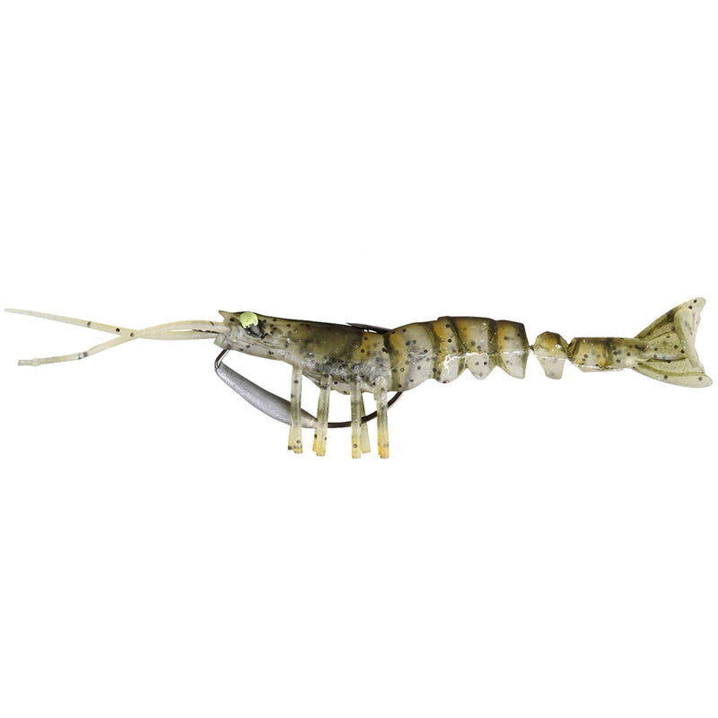 Savage Gear 3D Manic Shrimp - Avocado - 4in