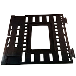 Stone Crab trap replacement lid; large rectangular center cut out for bait cup and other rectangular cuts for water flow/access.