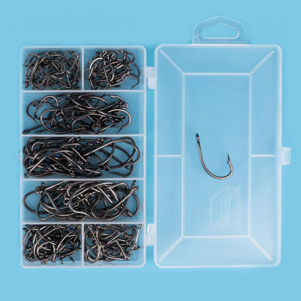 O'Shaugnessy Short Shank Hook Kit with 7 compartments