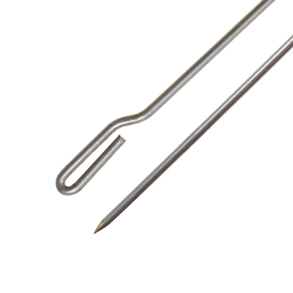 close up image of ballyhoo needle ends