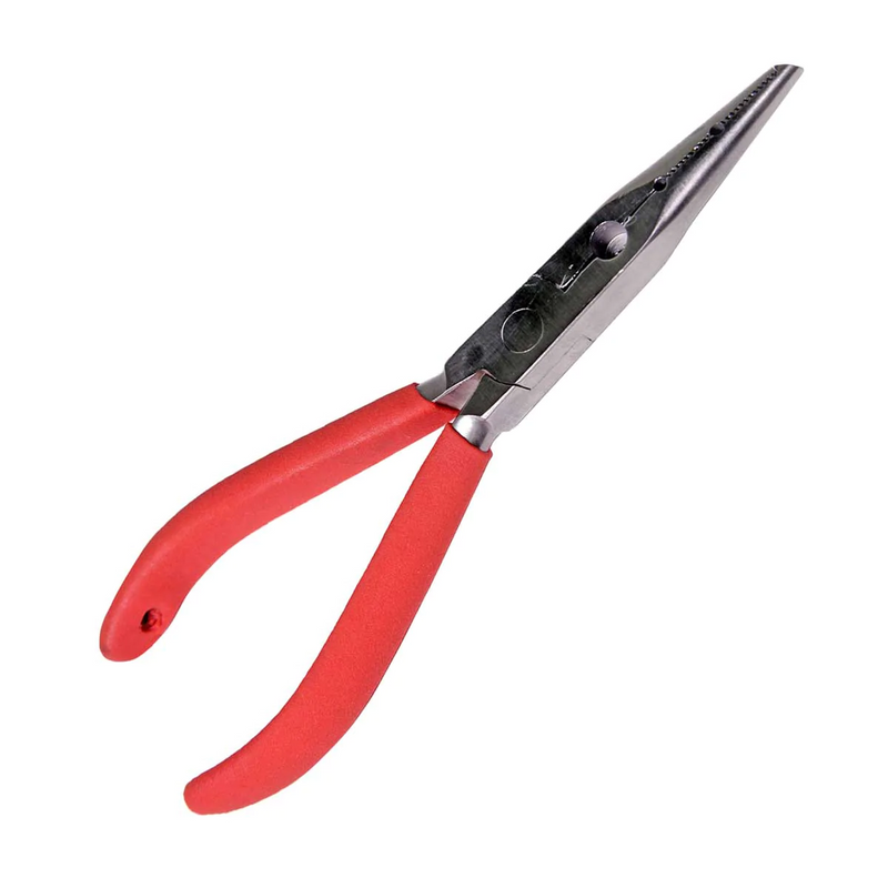 Split Ring Pliers with red coated grip