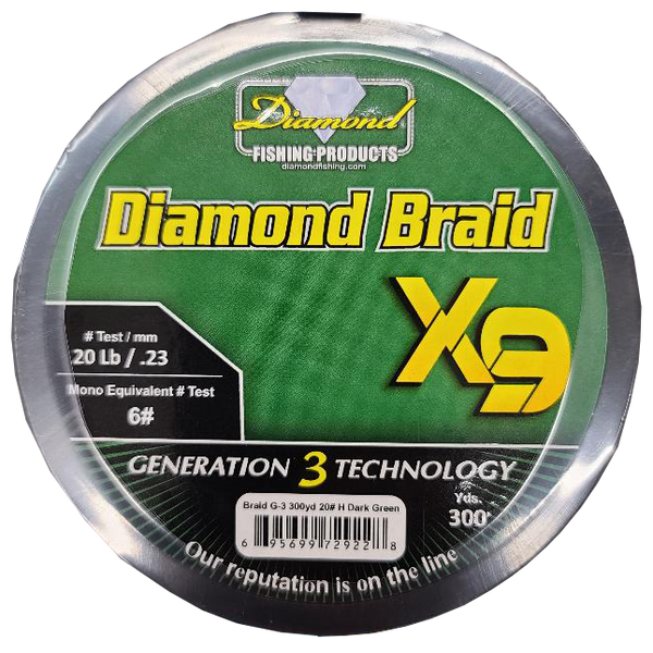 Green braid label
