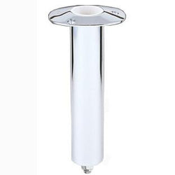 0 degree stainless steel rod holder with swivel base.