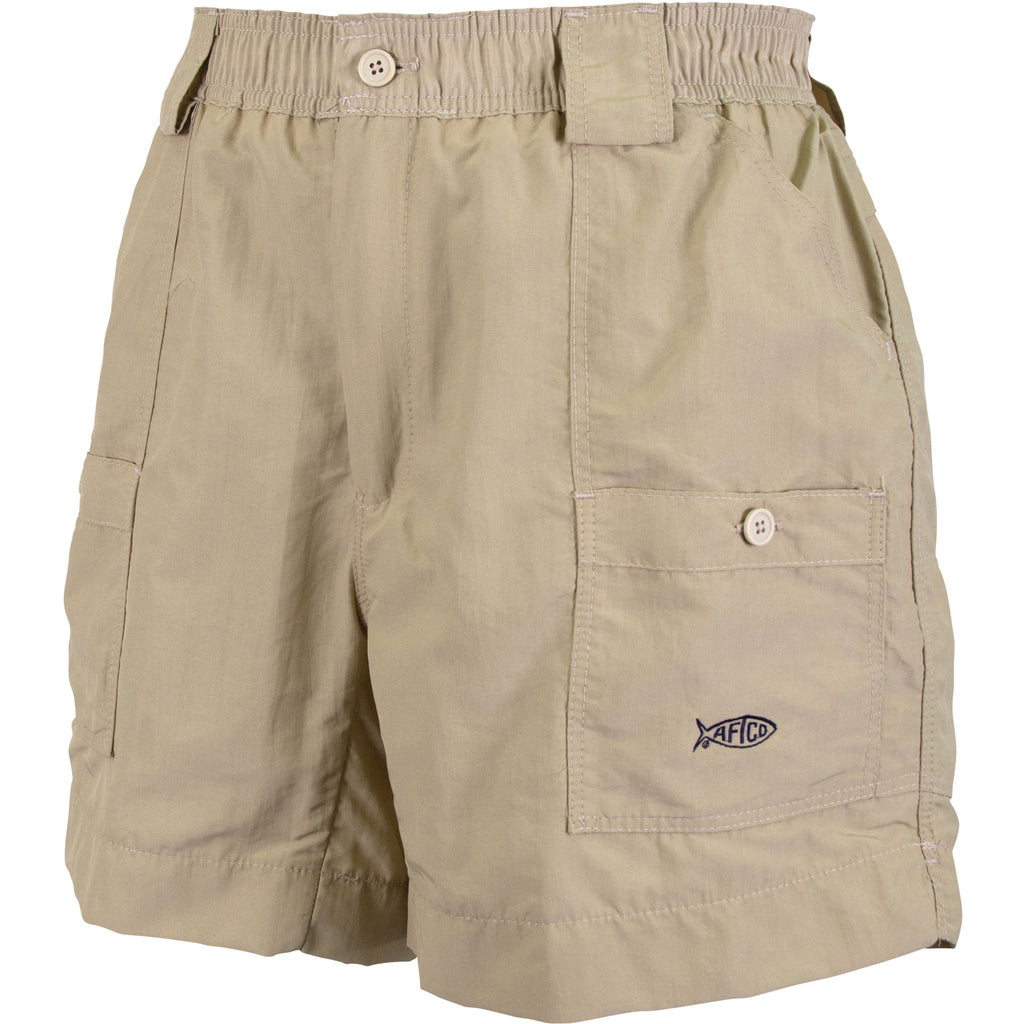 AFTCO Original Fishing Short Khaki Crook and Crook Fishing