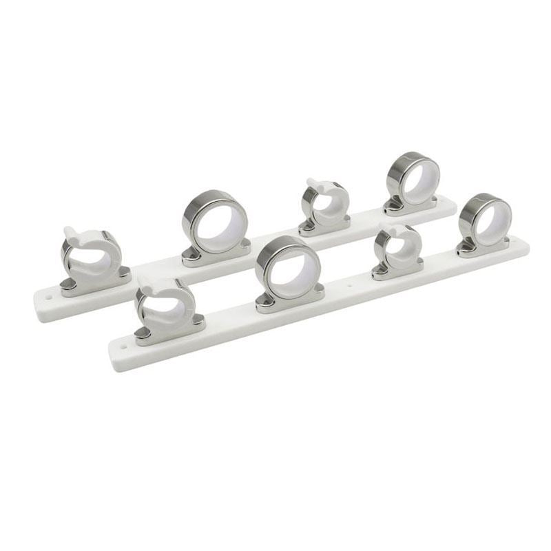 Taco 4 Rod Hanger W Poly Rack Polished Stainless Steel