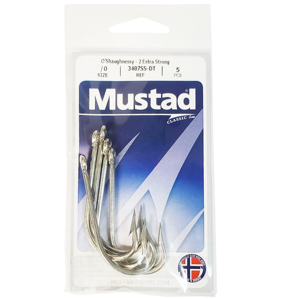 Mustad 34007-SS O'Shaughnessy Hooks Mustad 34007-SS O'Shaughnessy Hooks