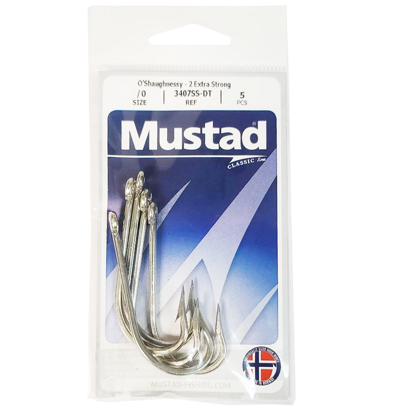 MUSTAD O'Shaughnessy Stainless Steel Hooks