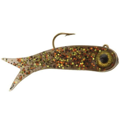 dasani parasite fake fishing lure DOA Lures TerrorEyz Clear / Red Glitter