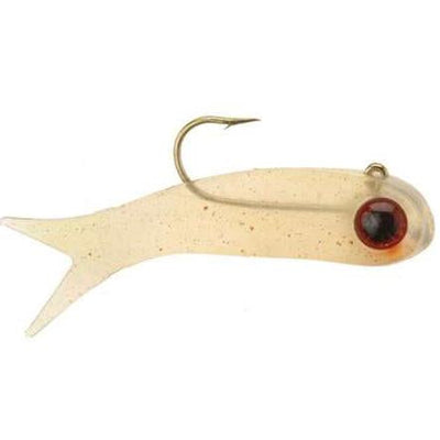 dasani parasite fake fishing lure DOA Lures TerrorEyz Clear / Red Glitter