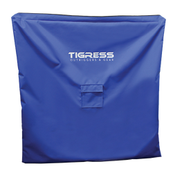 Blue bag with Tigress logo