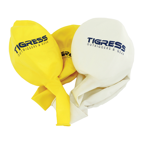 Tigress Helium Balloons, Yellow