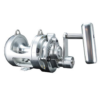 All silver conventional reel