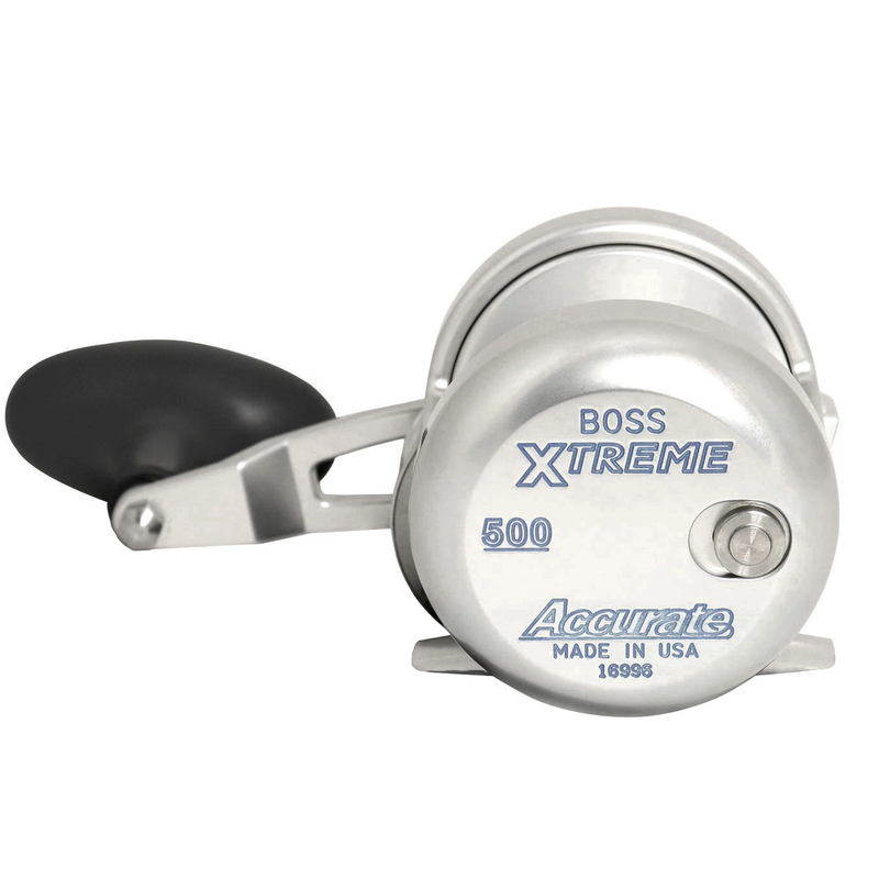Accurate BX2-600 Boss Extreme 2-Speed Reel - Silver