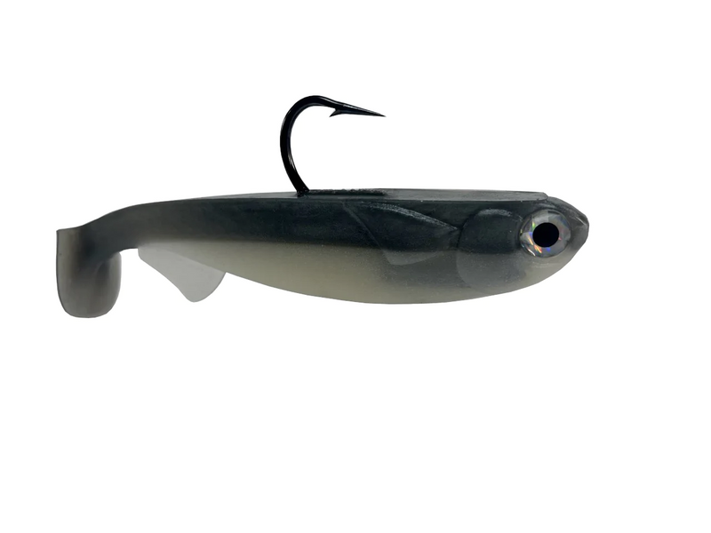 Swimbait Mullet -Silver, Pearl White