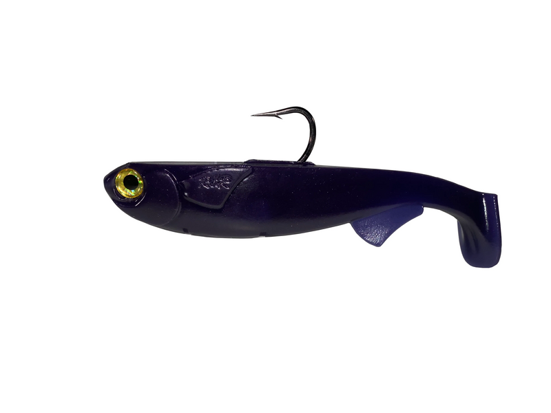 11 Gram Soft Plastic Swimbait - Redfin Colours / Red / Black / Gold for  $2.50 AUD