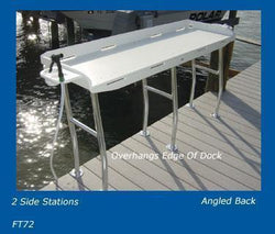Dock Side Table On-site