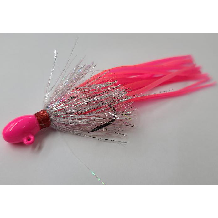 1 1/2 oz Banana Bucktail Jig (5 PACK) White