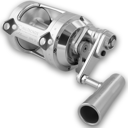 Alutecnos Albacore 30W 2-Speed Conventional Reel Gold