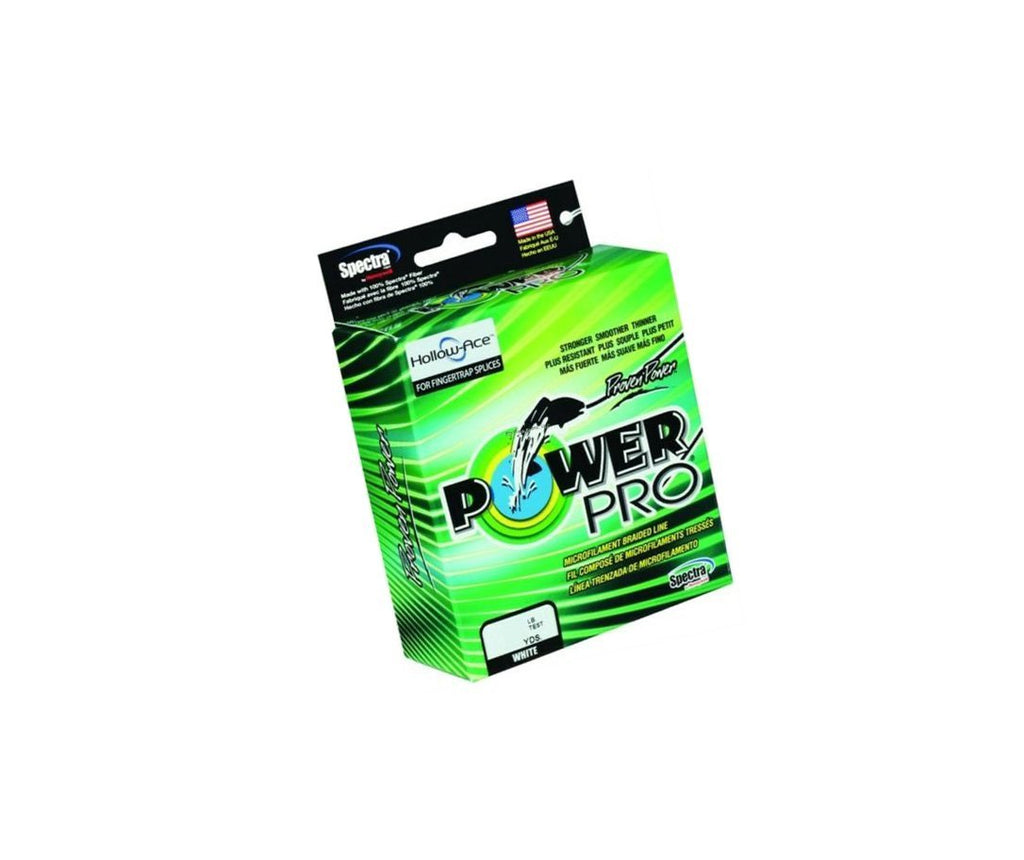 power pro microfilament braided fishing line Power Pro Braided Line White / 300 yards / 30 lb