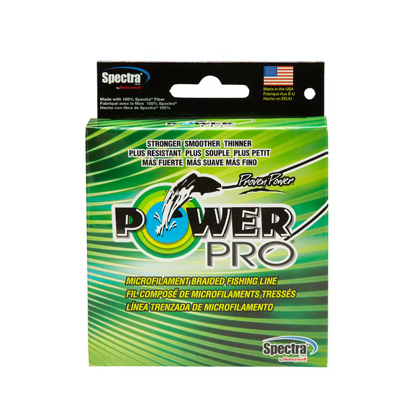 POWER PRO 65-0300Y 65LB SPECTRA 300YD YELLOW – Crook and Crook Fishing,  Electronics, and Marine Supplies